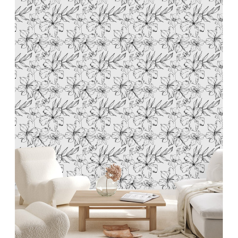 Carreau de papier peint l 25 po, L 2,09 pi x L 18,75 pi