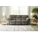 Alphons 93'' Upholstered Reclining Sofa