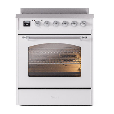 Cuisinière à induction 30 pouces avec 4 plaques à induction ILVE Nostalgie II Series