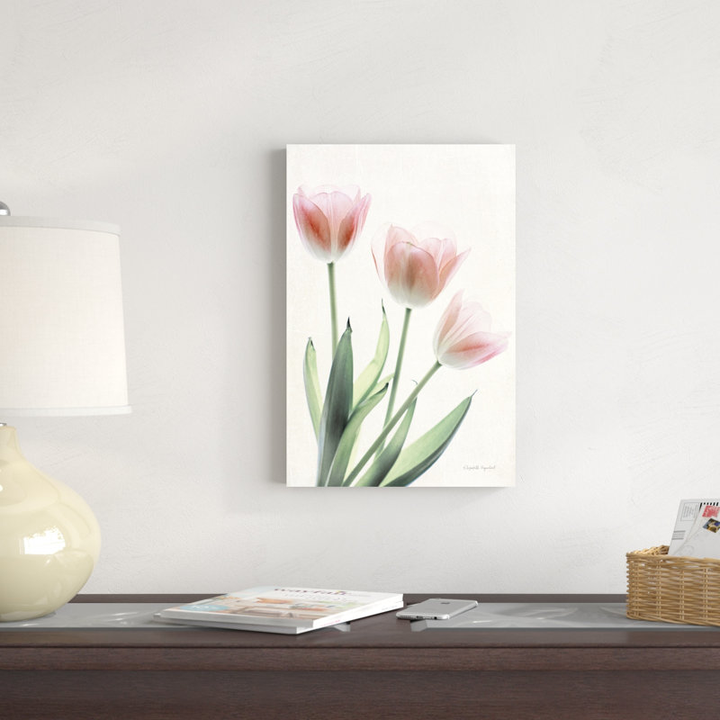 Floral clair et lumineux II, H 18 po x l 12 po x P 1,25 po