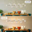Lustre moderne en or 16 lumières 54,33 po Lustre linéaire Spoutnik en verre pour table de salle à manger-133589048