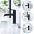 Black Bathroom Faucet Black Faucet For Bathroom Sink, Single Hole Bathroom Faucet Modern Single Handle Vanity Basin Faucet