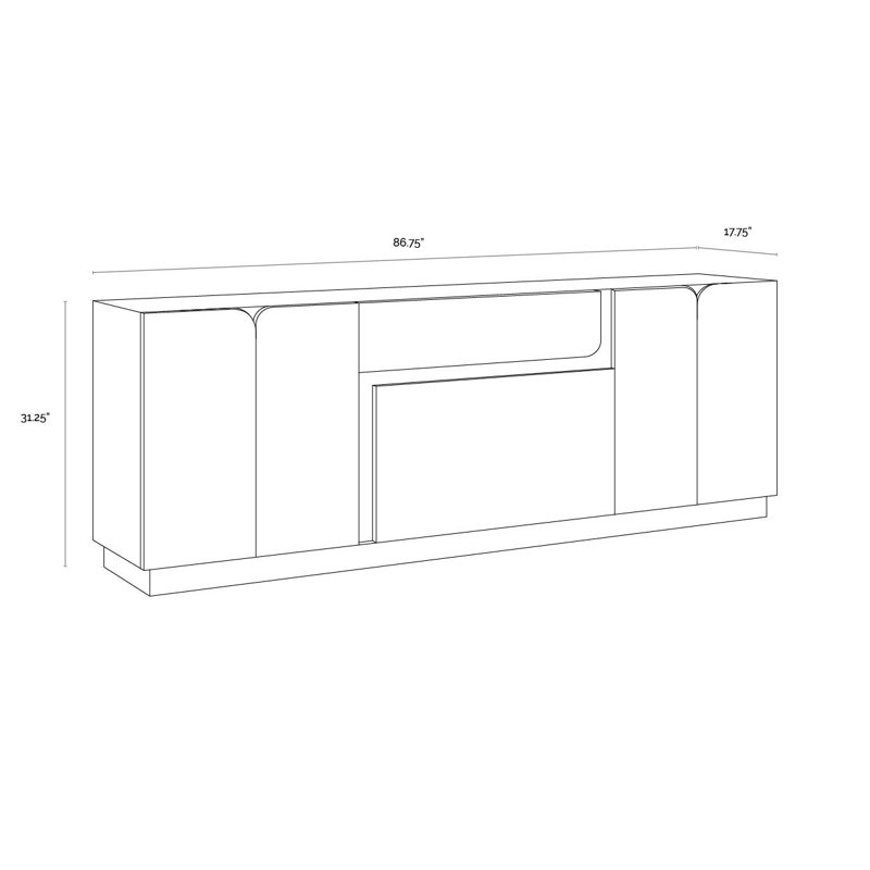 Arezza 86.75'' W Sideboard