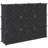 vidaXL Storage Cube Organizer Black Polypropylene 9 cubes Modular