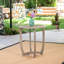Table circulaire en bois