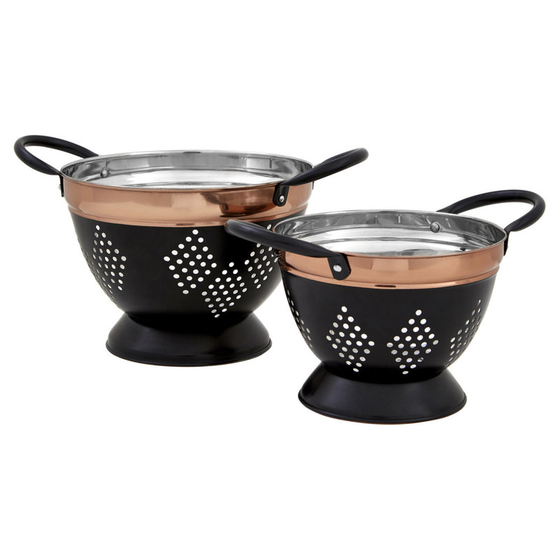 George Oliver Abert Stainless Steel Colander