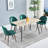 Meilani 4 - Person Four Leg Dining Set-895280185-897321977