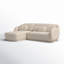 Cheslea Cream Boucle Sectional - Raf-96004525