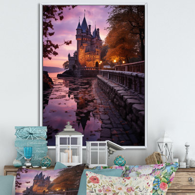 Balas Castles Dusk Serenade II, reproduction d'art sur toile