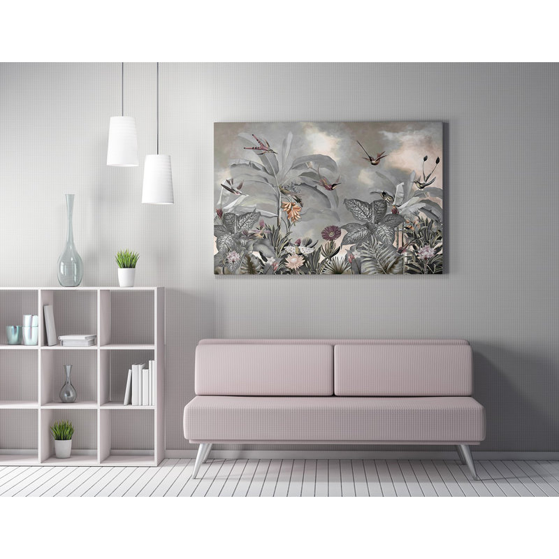 Peinture décorative sur toile