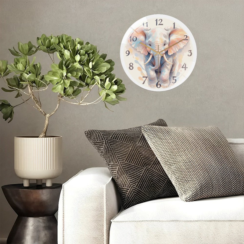 Horloge murale 12 po