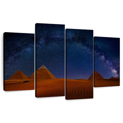 Adella Starry Sky Over Giza Pyramids