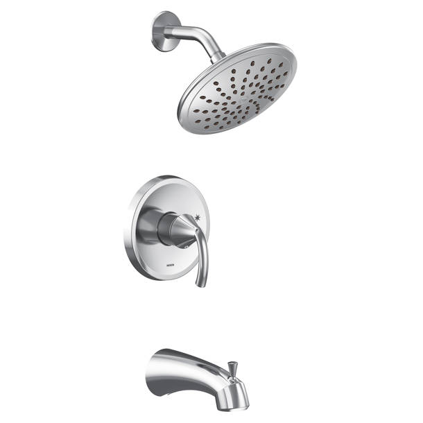 T2842EPBN,EP Moen Glyde Pressure Balance Shower Faucet with Lever ...