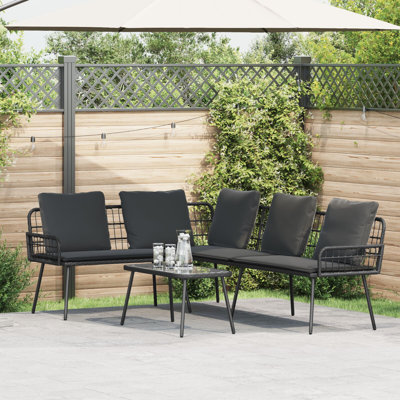 Rectangular 2 - Piece 5 - Person Outdoor Table Set