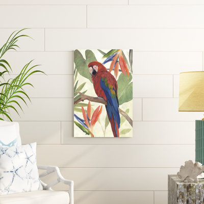 Composition de perroquet tropical II