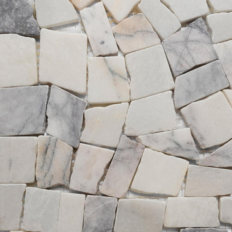 Carrelage mosaïque en pierre lilas Cnk Tile