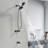 Volume Control Complete Shower System with Rough in-Valve-101958096