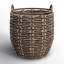 Panier en osier Kei-1408574096