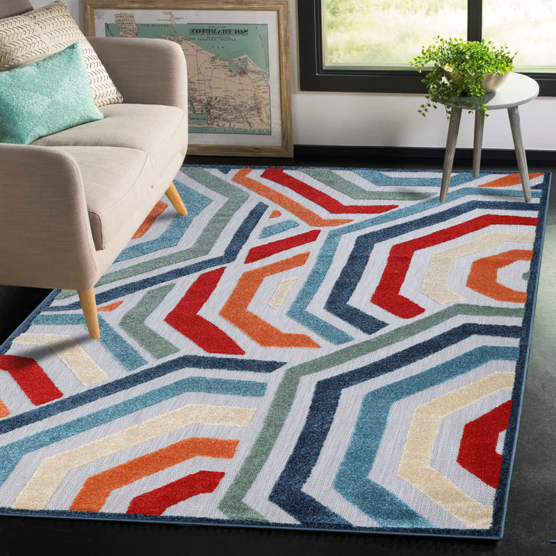 Tapis d'extérieur Clopein Waimea, Rectangle 9 pi x 12 pi