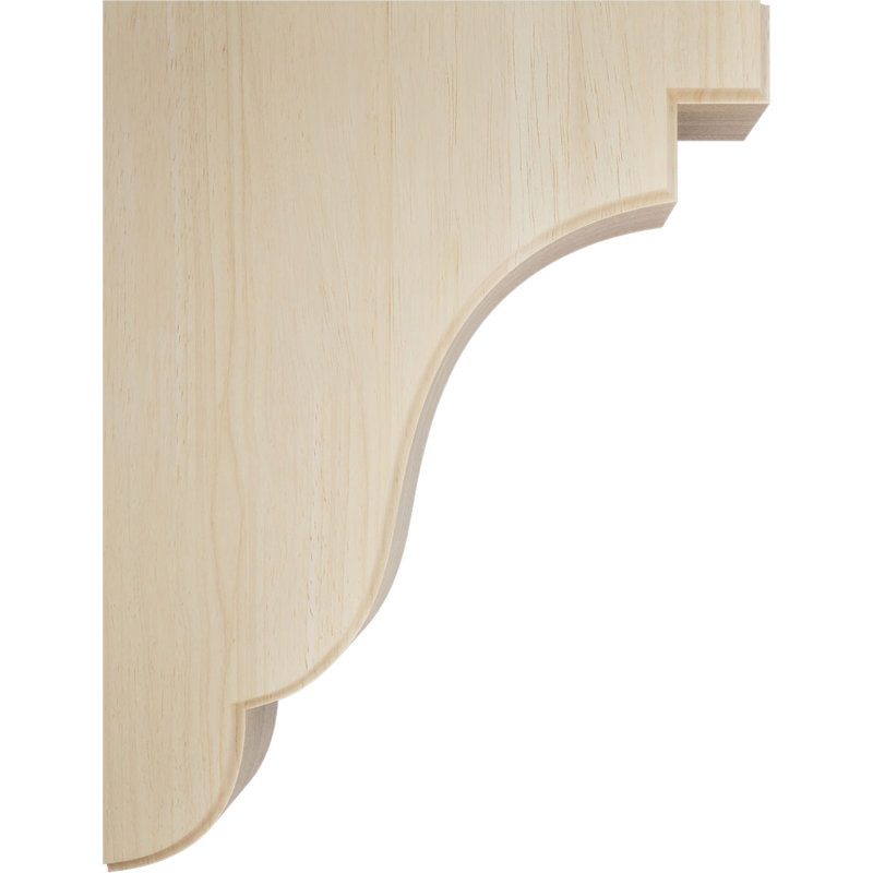 Support Bedford, Hévéa, 5,25 po X P 7,25 po X P 9,5 po H