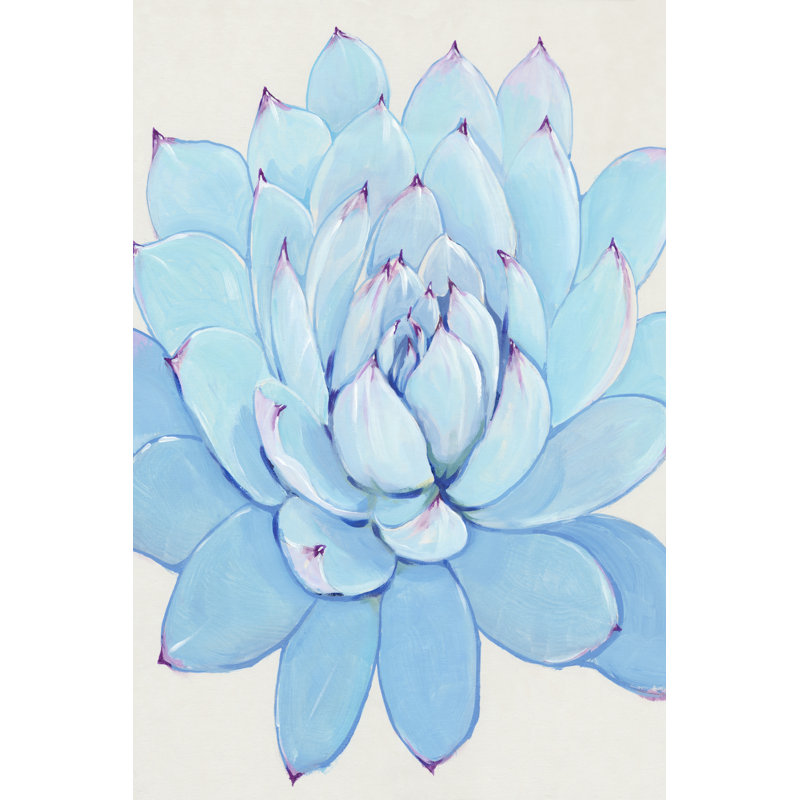 Pastel succulent II, H 36 po x l 24 po x P 1 po