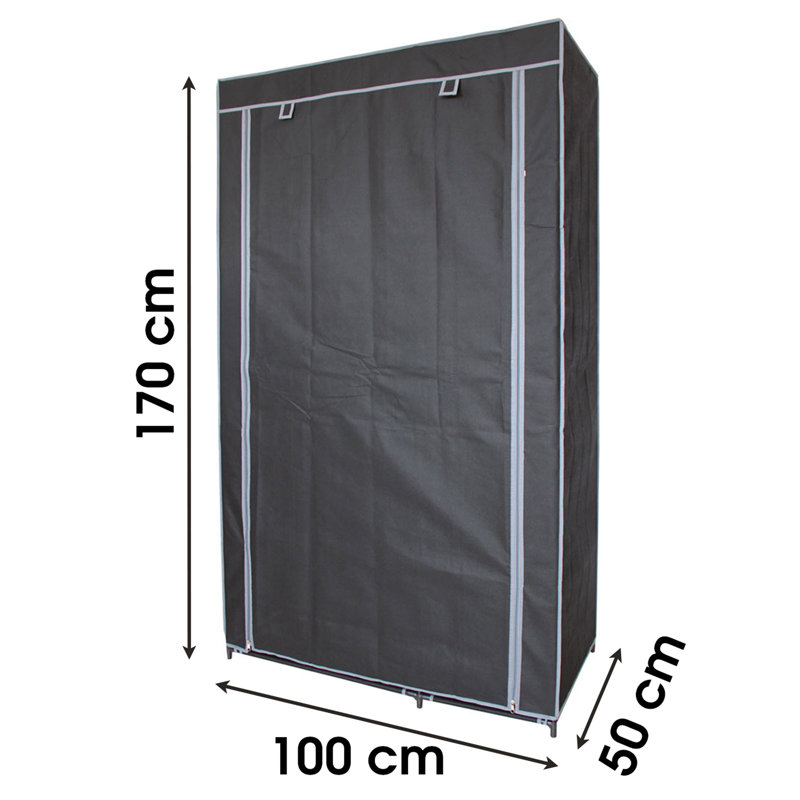 Croy 100cm Portable Wardrobe