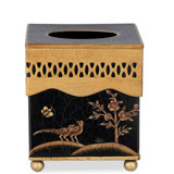 Bohan Gold Tissue Box Cover