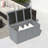 67-Gallon Solid Wood Outdoor Deck Box With Hinged Lid, Dual-Purpose Seat And Table Top For Cushions, Tools, And Pool Accessories.-126669831