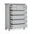 Grey Drawer Chest-1371103196