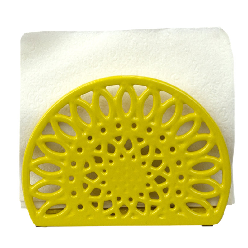 Porte-serviette Zeller, Jaune