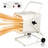DR. INFRARED HEATER DR-910M 1,0000-Watt 240-Volt Heavy-Duty Hardwired Shop Garage Heater with Cart and Adjustable Thermostat