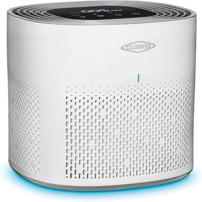 Purificateurs d'air intelligents Clorox pour la maison, filtre HEPA véritable, fonctionne avec Alexa, pièces moyennes jusqu'à 1000 pieds carrés, élimine 99,9% des virus, fumée de fumée, moisissure, allergies, poussière, mode automatique, silencieux