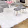 Kuki Solid Colour Shag Area Rug