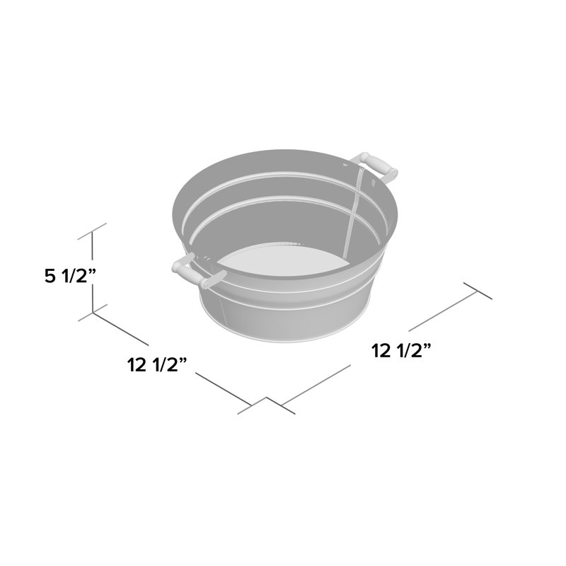 Brexten Metal Beverage Tub