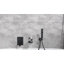 Robinet de baignoire romaine mural à poignée simple avec douche à main-64630601