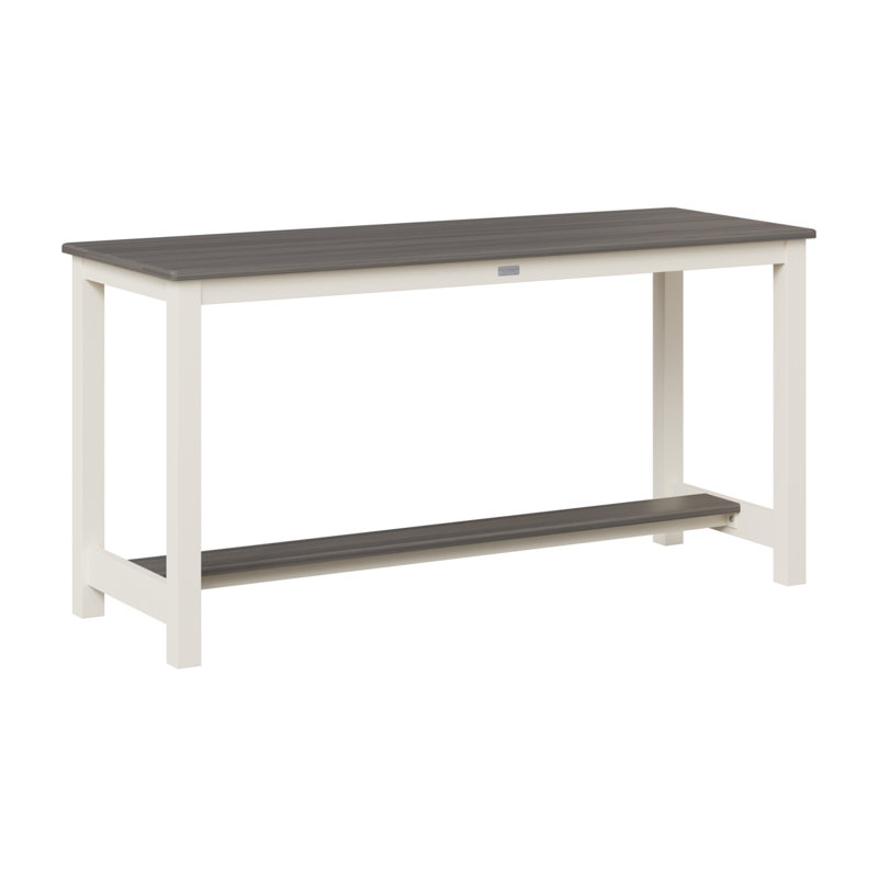 Balcony Outdoor Dining Table, Coastal Gray