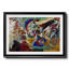 Improvisation (composition abstraite) - Wassily Kandinsky - reproduction encadrée avec passe-partout et verre - 1913-1170587255-1170587256-1170587257