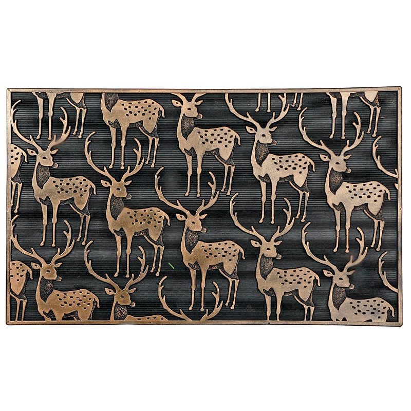 Tapis en caoutchouc (renne)