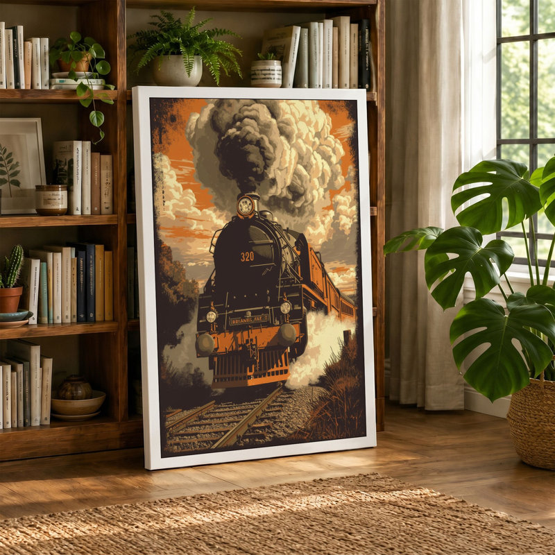 Print, Terracotta Border, 30x20 - 76.2 x 50.8 cm