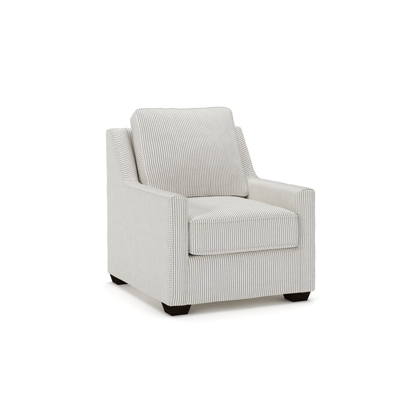 Fauteuil Gemi, Cruise rayé gris