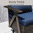 R-Shaped Rattan Armrest Swivel Rocker Chairs-1773075712
