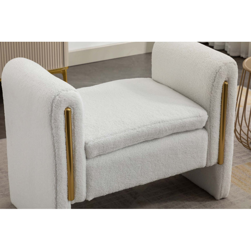 Banc de maquillage en tissu