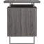 2 bureau gris patiné avec armoire et classeur pour bureau fonctionnel