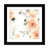 Toile avec cadre flottant noir
