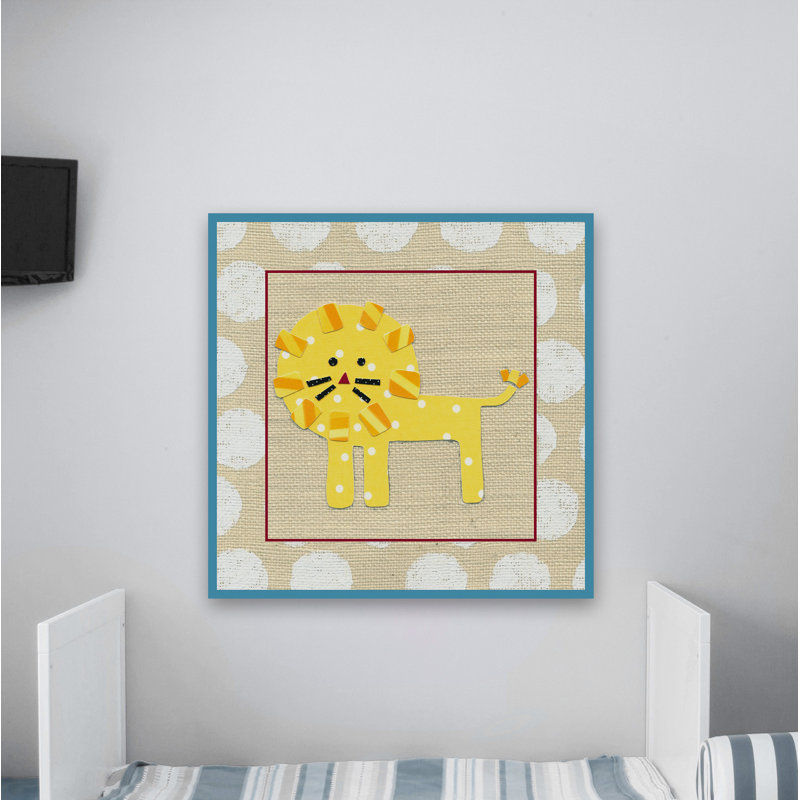 Partin «Katherines Lion», reproduction sur toile tendue, H 32 po x l 32 po x P 1,5 po