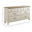 Commode double 8 tiroirs Lesley