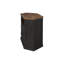 Meuble télé d'angle coin en bois massif 50 po avec rangement Kinsella-1053589927