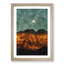 Moon over the Mountains in Italy - Picture Frame Painting Print-56737817-56737819