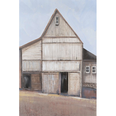 «Barn Textures II» par Tim Otoole - impression sur toile tendue