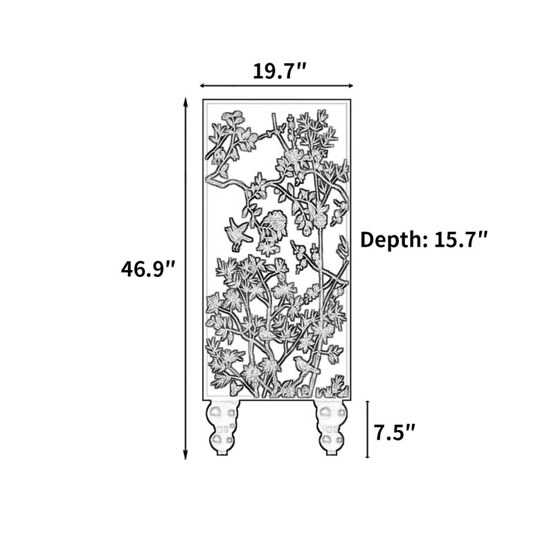 Armoire de rangement moderne et multifonctionnelle